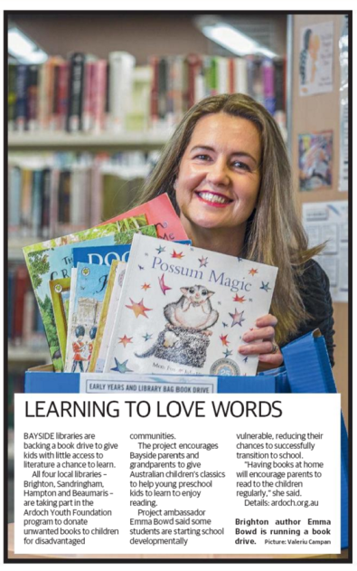 Bayside Author - Emma Bowd